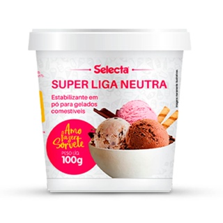 Liga Neutra para Sorvete 100g - Selecta em Oferta na Shopee