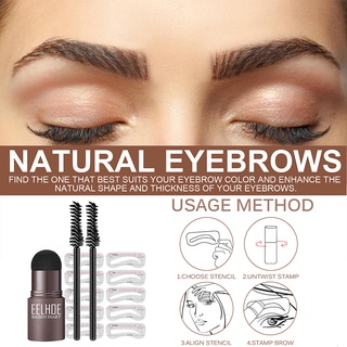 One Step Definer 3D Estêncil/Molde Para Olhos/Maquiagem/Sobrancelha/Kit De 10 Pçs