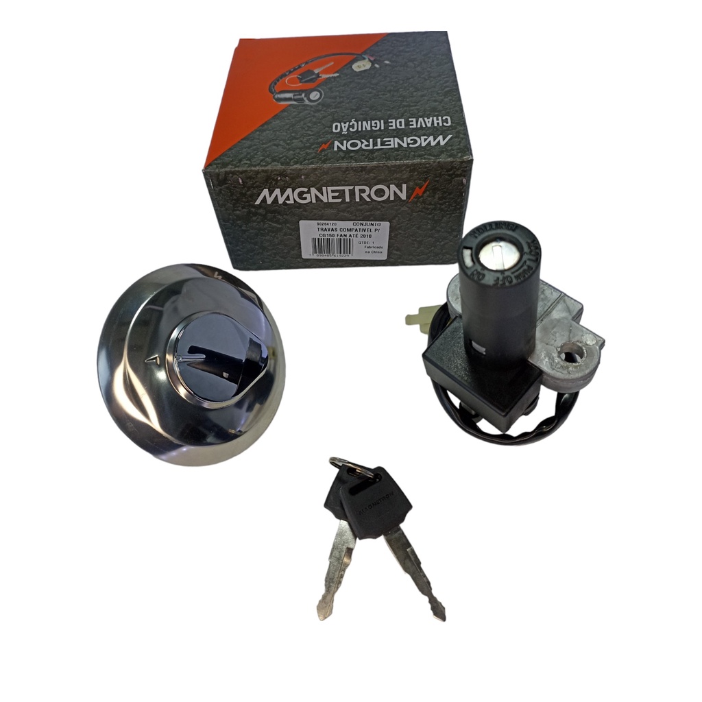 Kit Chave Ignição Nxr 125 Bros Ks Nxr 125 Bros Es 2013 a 2015 (2 Peças) em Oferta na Shopee
