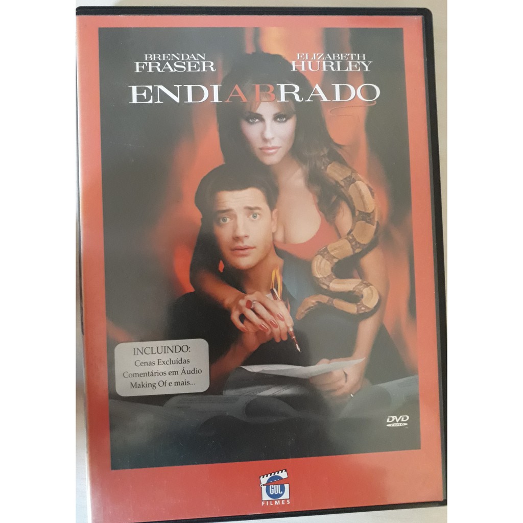Dvd Endiabrado Brendan Fraser Elizabeth Hurley Bonus Fox disney