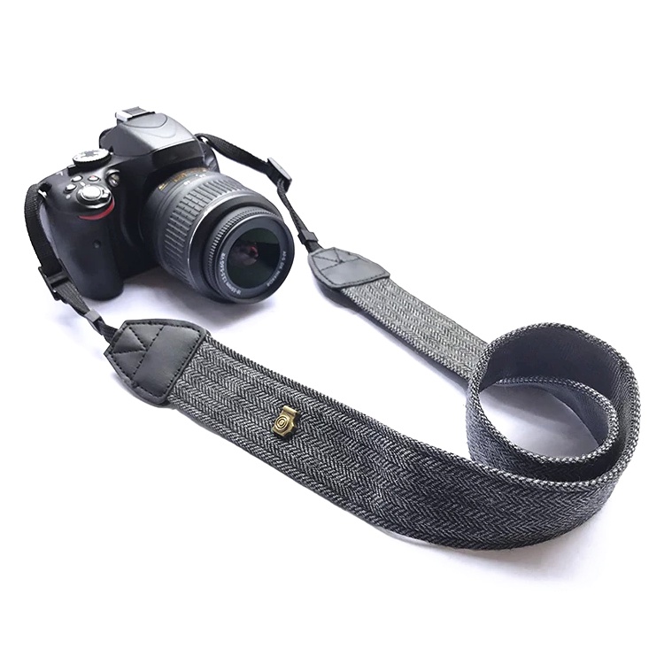 Alça De Ombro e Pescoço Estilo Retrô Correia para Câmeras Dslr