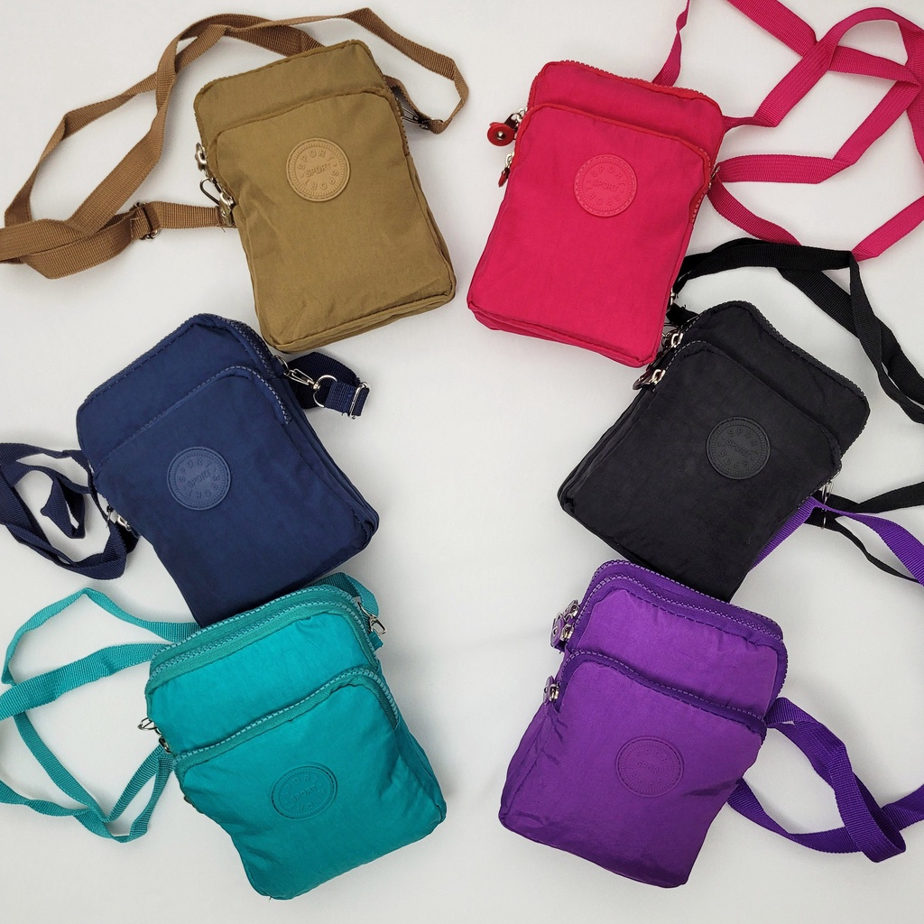 Mini Bolsa Shoulder Bag Alça Transversal Modelo Sport Unissex Feminino Masculino