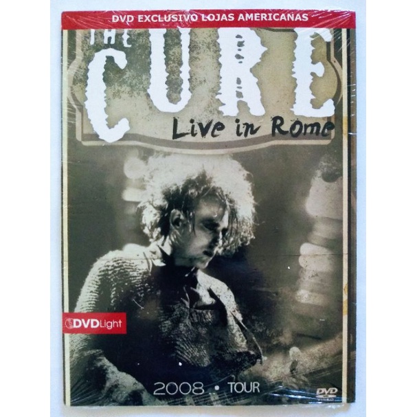 Dvd The Cure - Lacrado e Original. (RARIDADE)  dvd light.