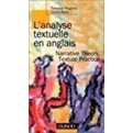 Lanalyse Textuelle En Anglais. Narrative Theory... autor Terence Hughes, Claire Patin