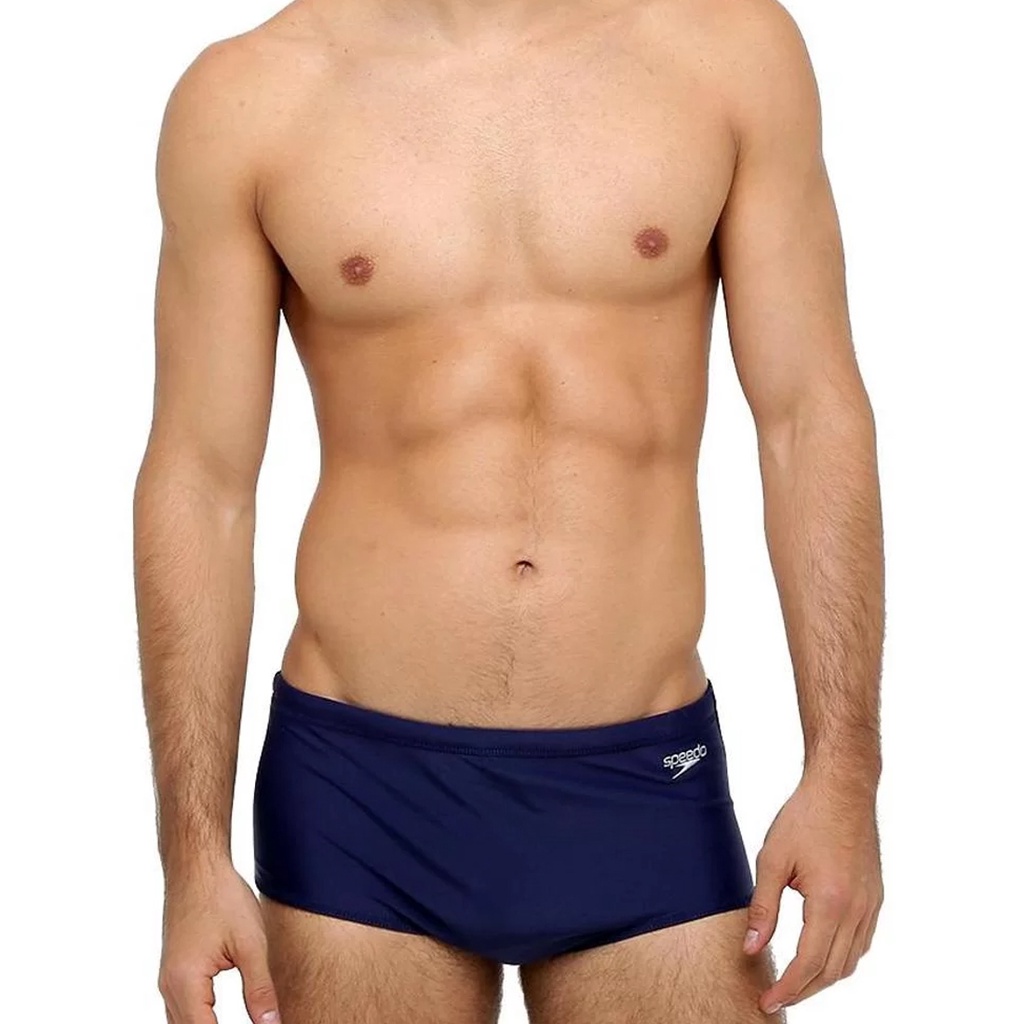 Sunga Solid Speedo 19019 Marinho Gg