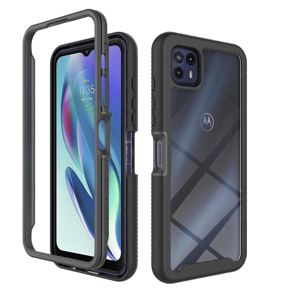 Capa 360 frente e verso Anti Impacto Para Moto G50 5g (xt2149) incluso película na parte frontal