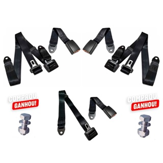 Cinto De Segurança Kit Traseiro 3 Bancos Para Uno Brinde Parafusos em Oferta na Shopee