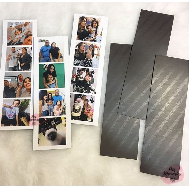 Tirinha fotográfica/ cabine fotográfica / presentes personalizados/imã de geladeira/revelação de fotos