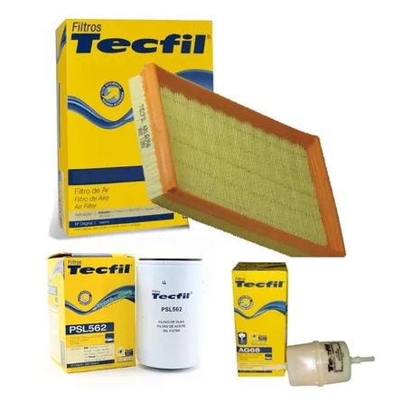 Kit Filtros Ar Oleo Com Gol Parati Saveiro 1.6 Ae Cht Ate 94 em Oferta na Shopee