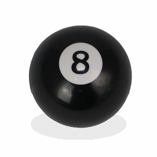 Manopla de Câmbio Bola 8 Bilhar Clássica Legítima Tamanho Tradicional 55mm