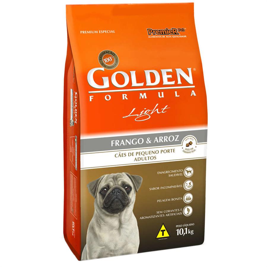 Ração Golden Fórmula Cães Adultos Light Mini Bits 1 Kg - Pets