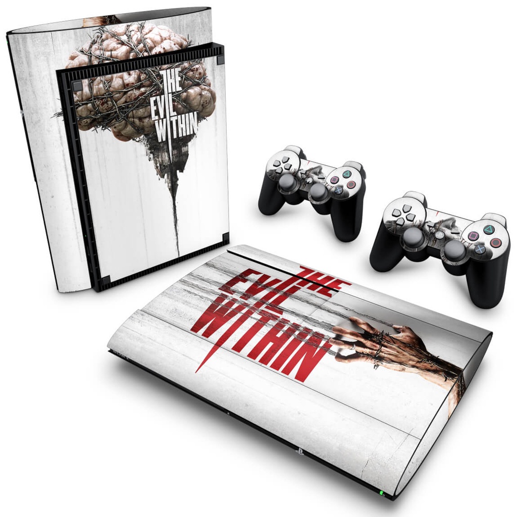 Skin PS3 Super Slim Adesivo - The Evil Within