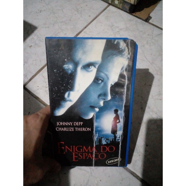 VHS Enigma do espaço ( dublado) Johnny Depp