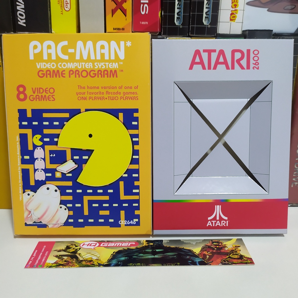 Pac-man - Box do Jogo (Atari 2600)