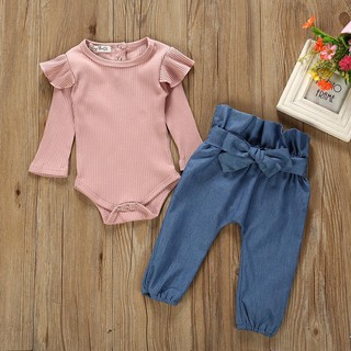 Macacao Jeans Infantil Feminino Recem Nascido Shopee Brasil