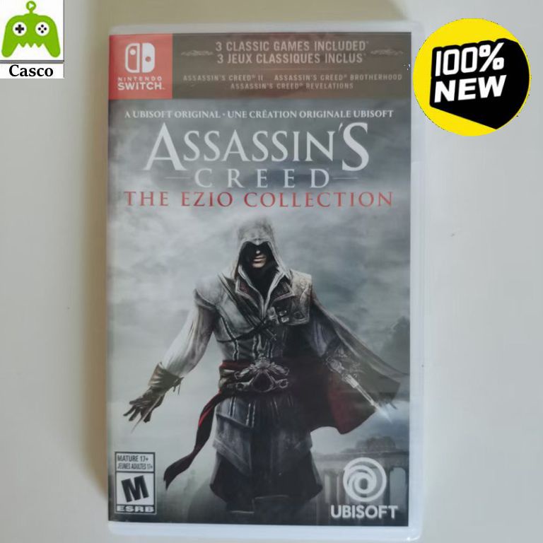 Assassin's Creed The Ezio Collection Nintendo Switch Jogos Mídia Física Novo