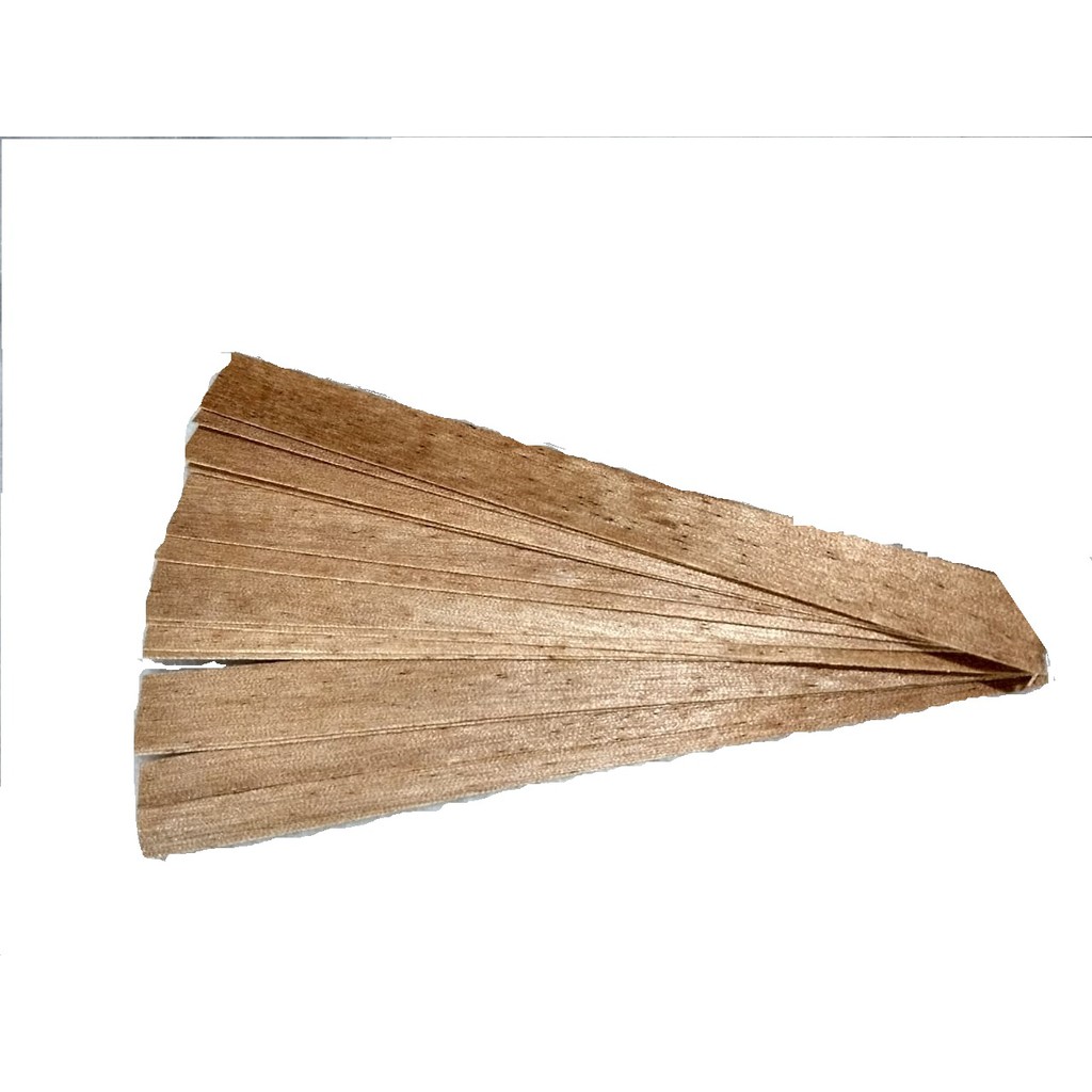 50 pavio de madeira sem sustentador metálico ( atenção não acompanha sustentador) em Oferta na Shopee