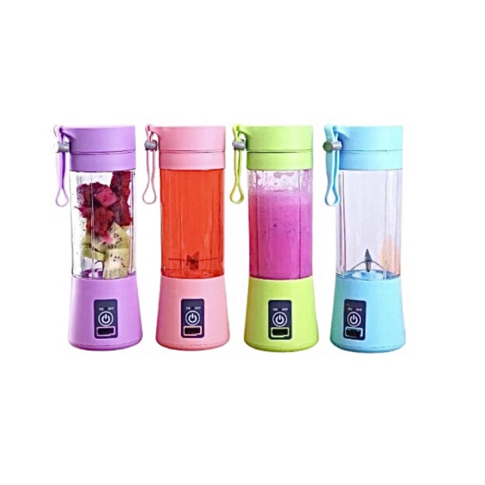 Mini Liquidificador Portátil 380ml Recarregável 6 Lâminas - Liquidificador Portatil