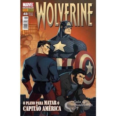 Wolverine n° 48 - O Plano para matar o Capitão América