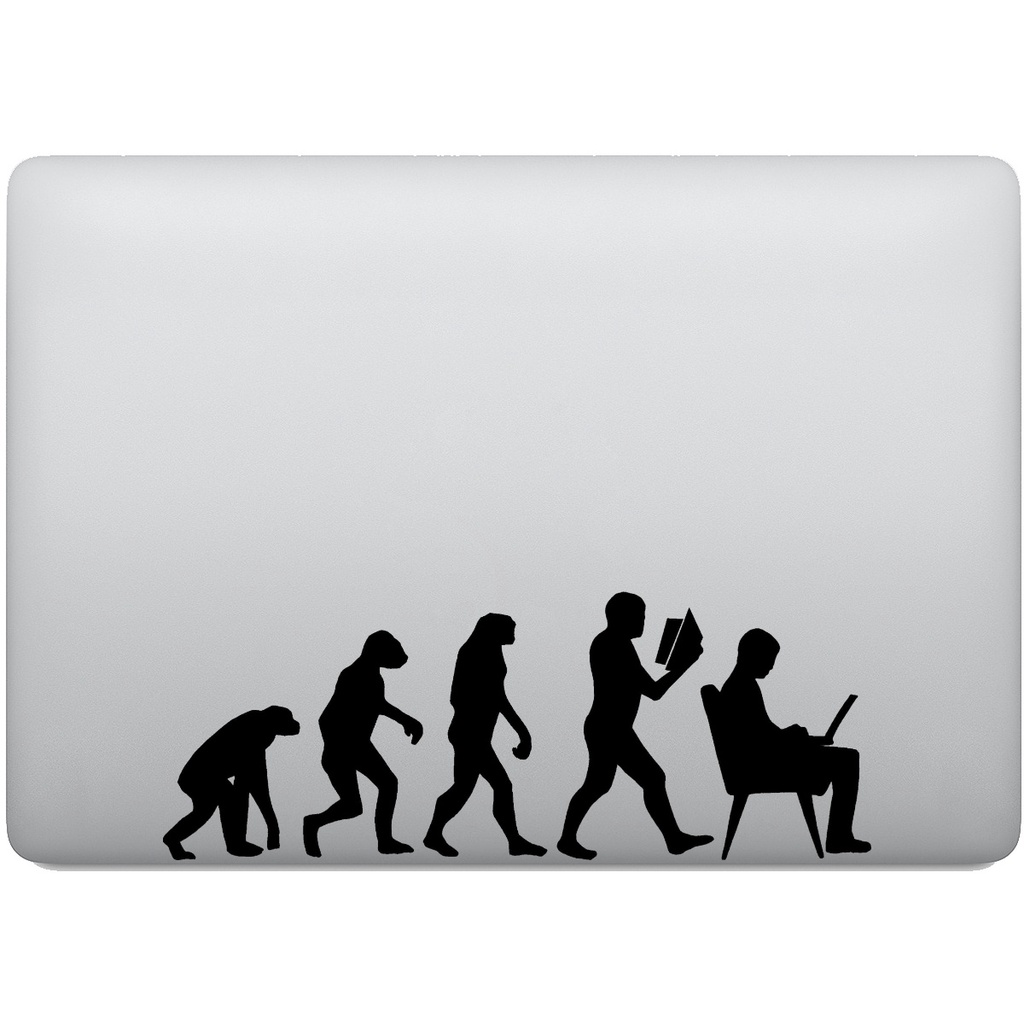 Adesivo de Notebook Evolução Programador TI