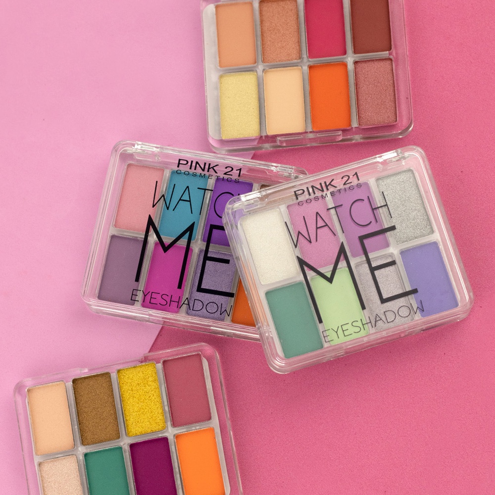 paleta-de-sombras-8-cores-pink-21-watch-me-shopee-brasil