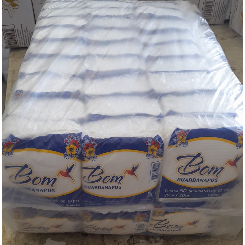 70 pacotes de Guardanapo de Papel BOM Super Desconto 😍