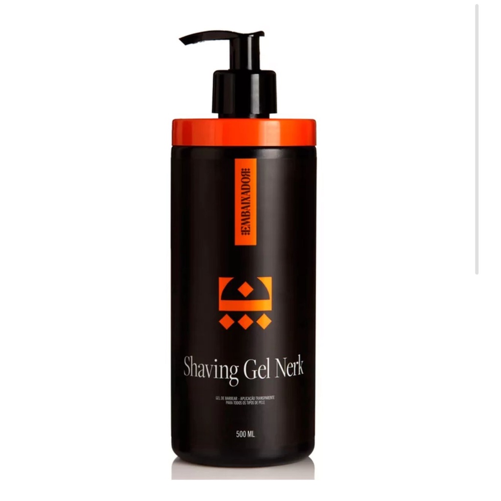 SHAVING GEL EMBAIXADOR DE BARBEAR NERK 500ML