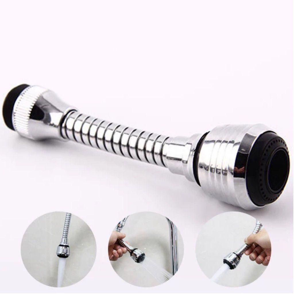 Extensor de torneira cabo flexível movimento 360º - Ke Home
