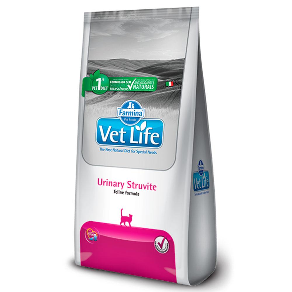 Ração Vet Life Gatos Struvite Urinário - 2kg em Oferta na Shopee
