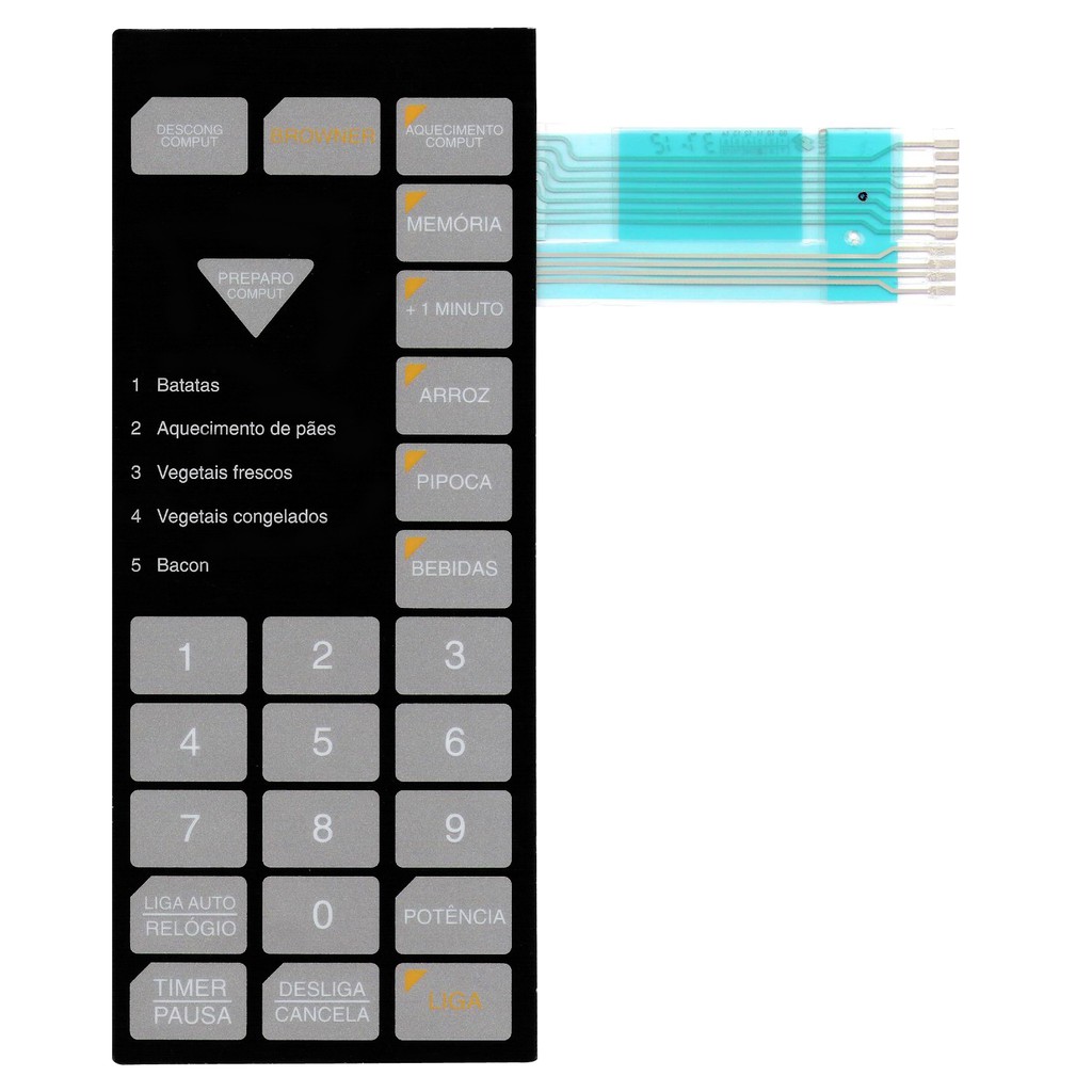 MEMBRANA MICRO-ONDAS COMPATÍVEL COM SHARP RB4B14 RB4B14B