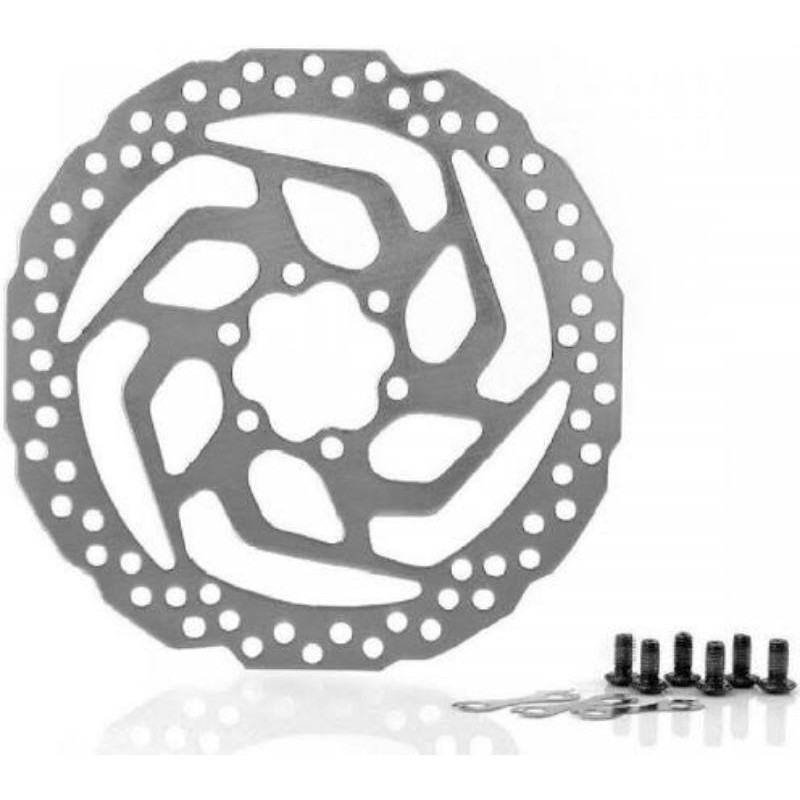 Disco Rotor Shimano RT-26 de 160 mm - com parafusos | Shopee Brasil