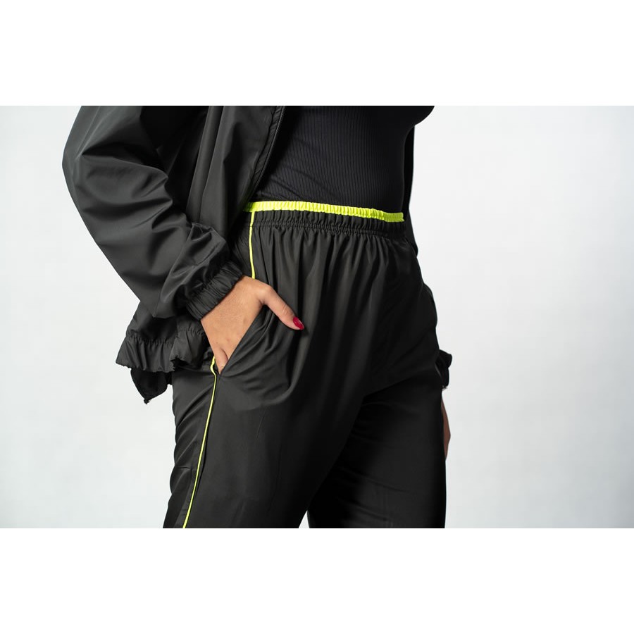 staff graphic wind joggers