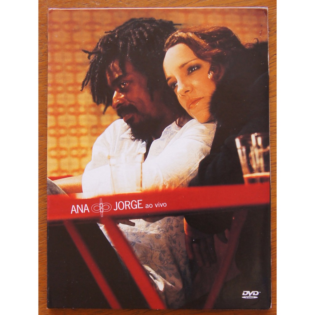 DVD Ana Carolina E Seu Jorge - Ana E Jorge Ao Vivo