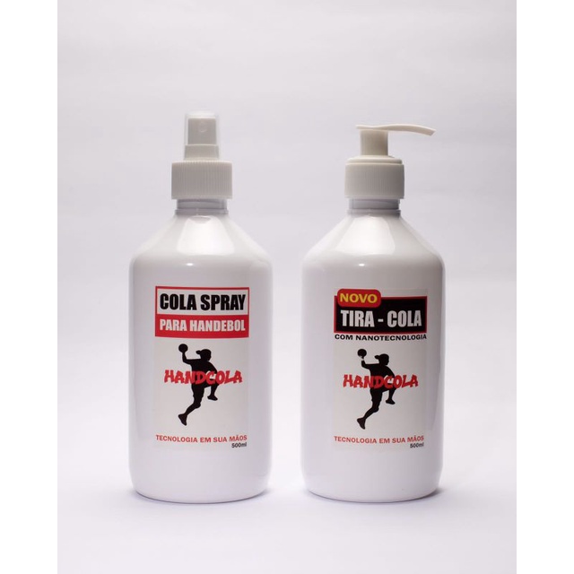Cola Spray para Handebol + Tira cola com Nanopartículas 500g cada