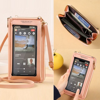 Carteira Feminina Bolsa Para Celular De Ombro Porta-Cartões Diagonal
