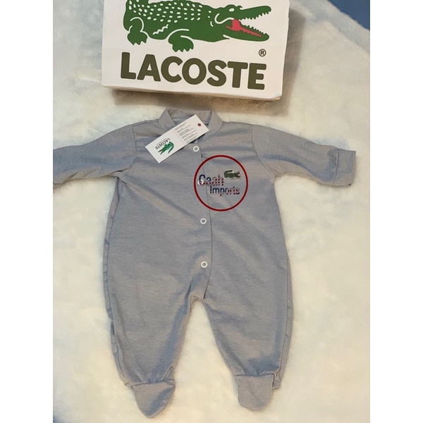 Macacao Lacoste Bebe Menina E Menino Beecost