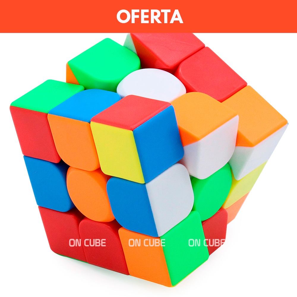 Cubo Mágico Profissional 3x3x3 Moyu Meilong - Colorido sem adesivos / Preto / Carbono