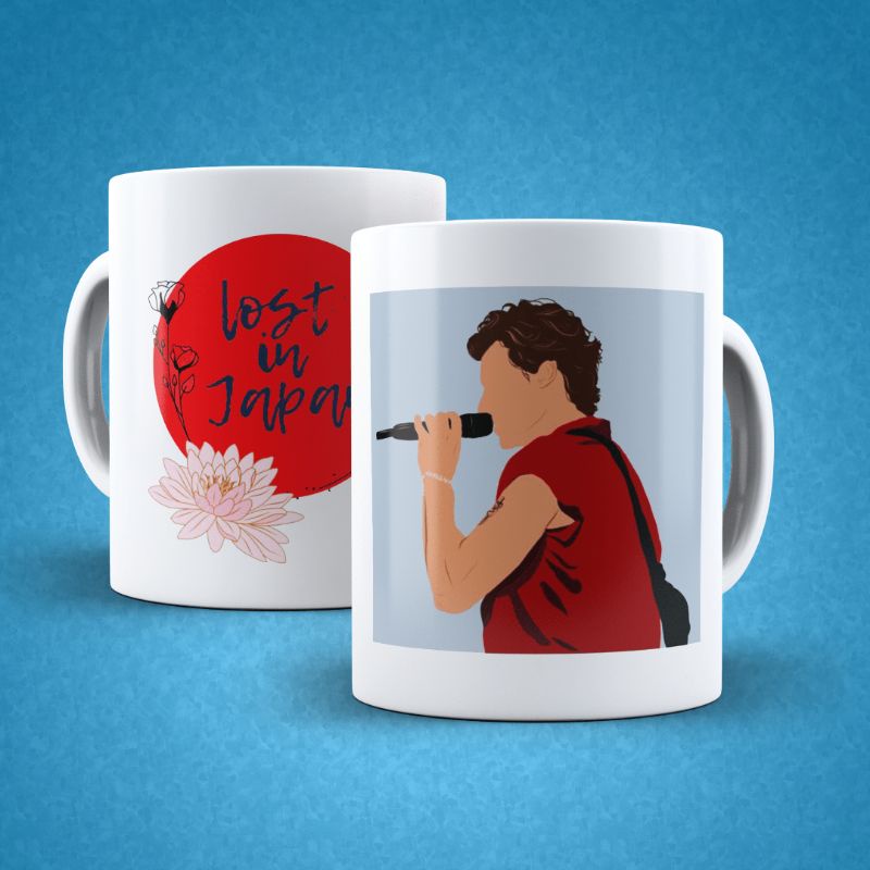 Caneca Shawn Mendes - Lost in Japan (Porcelana)