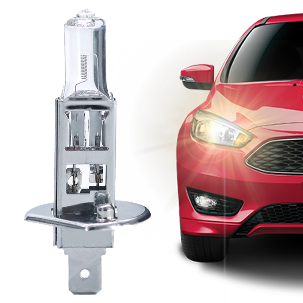 Lâmpada Automotiva Halógena H1 12V - 55W - P14.5s - Para Farol de Carro - Automobiles