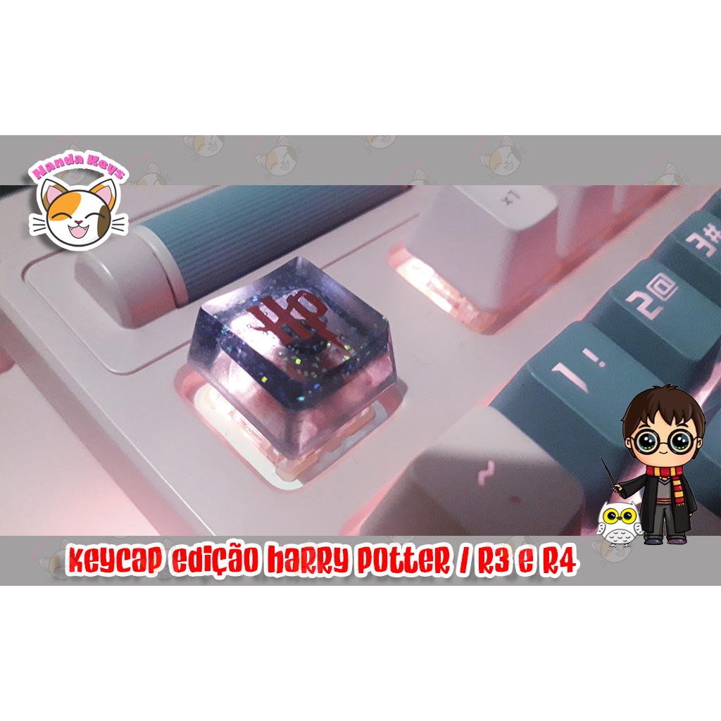 Keycap personalizada Harry Potter