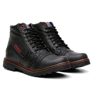 Botina Masculina Casual Coturno Confortável Stefanini REF:924 Atacado Revenda Promoção