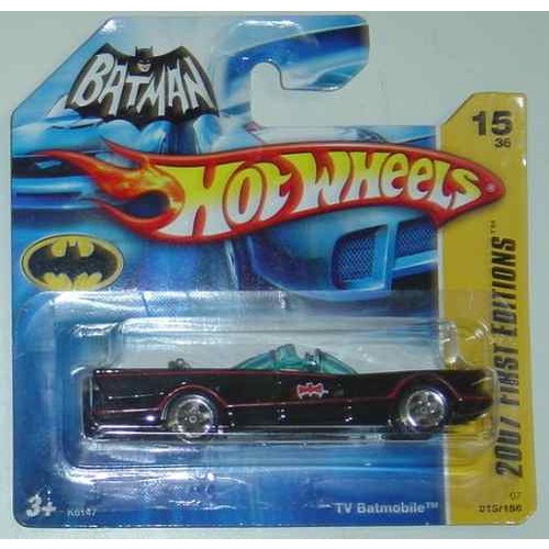 Hot Wheels Batmóvel Anos 60 Raros 2007 Batman | Shopee Brasil