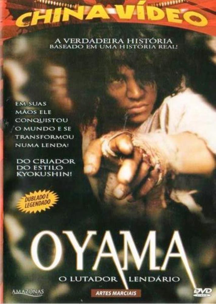 DVD OYama O Lutador Lendário China Vídeo Original