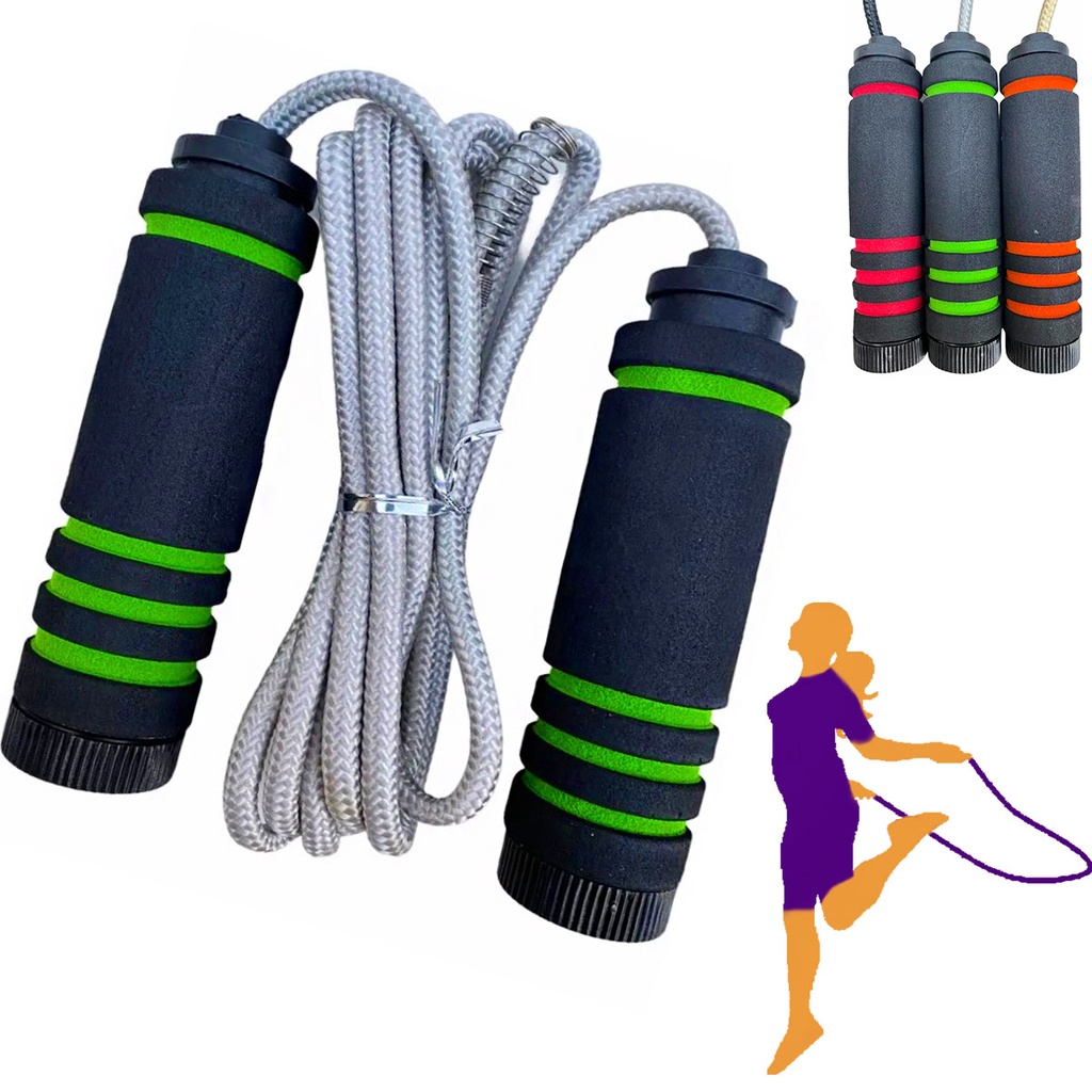 Corda De Pular Profissional Jump Rope MB Fit Exercício Funcional Crossfit Treino Academia