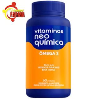 Suplemento Vitamina Neo Química Ômega 3 1000mg c/60 Cápsulas