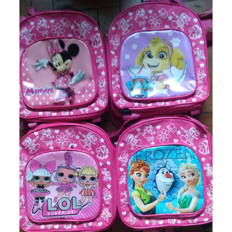 Mochilas Infantil Diferentes Personagens Para Creche (leia o anúncio) em Oferta na Shopee