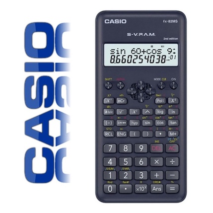 Cassio Fx 82 Ms 240 Funções Calculadora Científica Nova !!