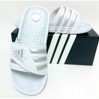 chinelo adidas adissage branco