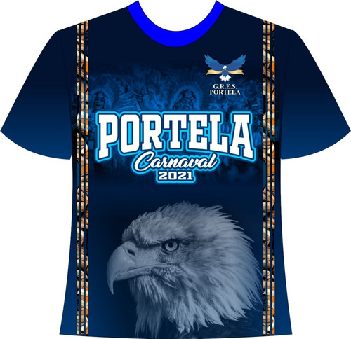 Camisa Enredo Carnaval Águia Portela Tabajara Do Samba Baobá