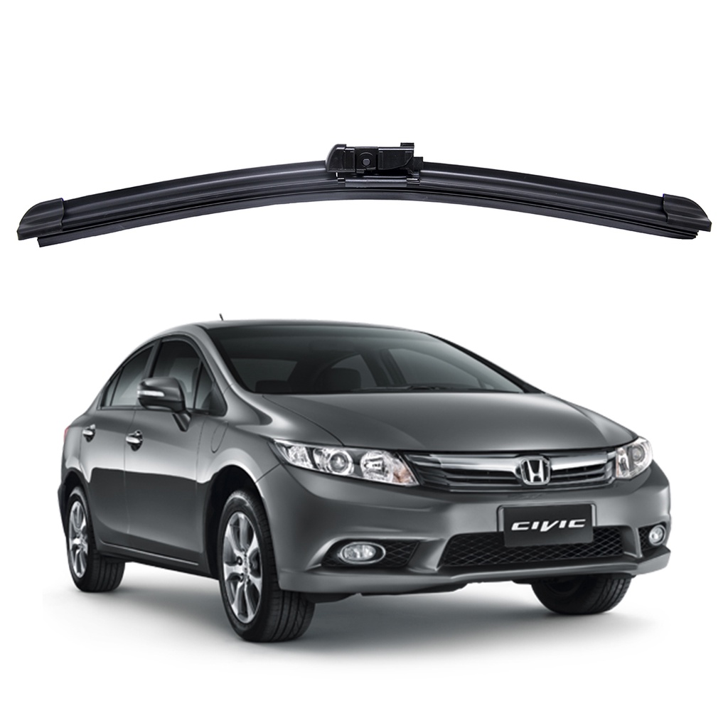 Par Palheta Limpador Parabrisa Dianteiro Honda Civic 2012 A 2016 em Oferta na Shopee